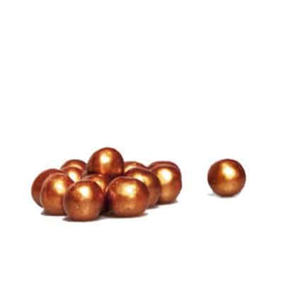 פניני שוקולד קראנץ' נחושת מטאלי - 60 גרם