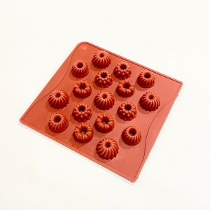 תבנית סיליקון לשוקולד פרלינים שונים 18*17
