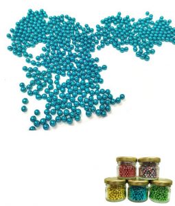 סוכריות מטאליות בצבע טורקיז